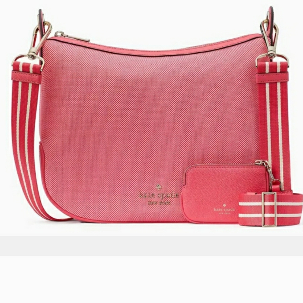 MWT 💖 KATE SPADE ♠️ NEW YORK ROSIE LARGE CROSSBODY PINK PEPPE